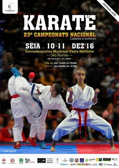 Karate: Nacional de Cadetes e Juniores