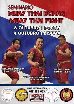 Muay thai: Seminário muay boran e fight