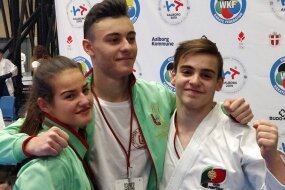 Karate: triplo bronze para Portugal