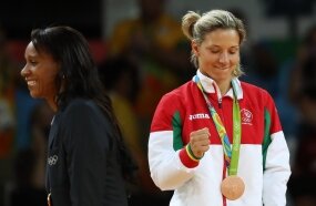 Bronze olímpico para Telma Monteiro