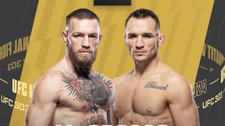 UFC 303: McGregor x Chandler Fight Card enchendo bem