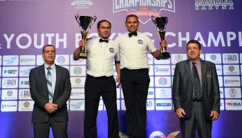 Mustafa Abbas e Maruf Urdushev foram os melhores árbitros e juízes em Astana