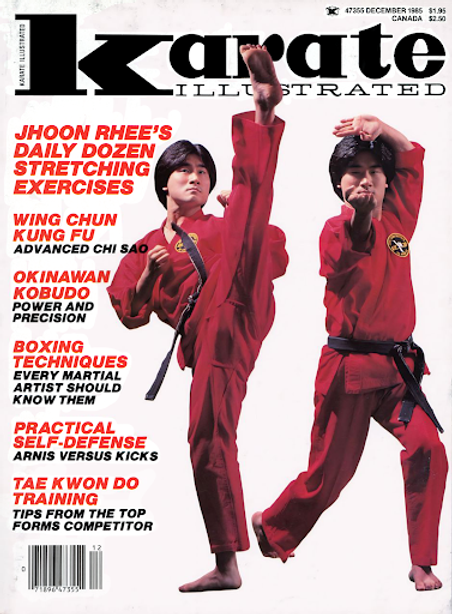 John Chung na capa da revista Black Belt