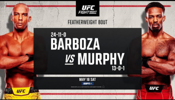 Barboza x Murphy no UFC APEX em Las Vegas