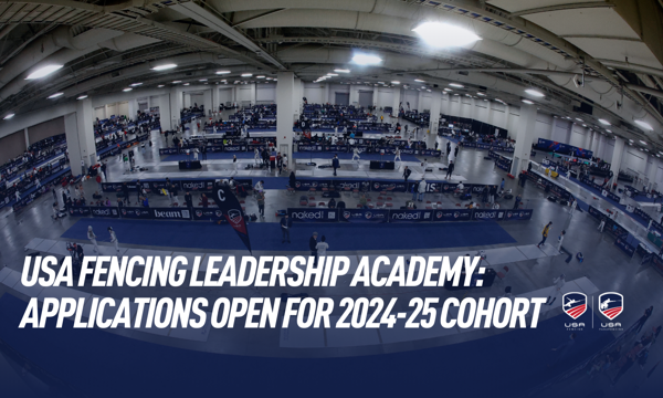 USA Fencing Leadership Academy: Inscrições abertas para a coorte 2024-25