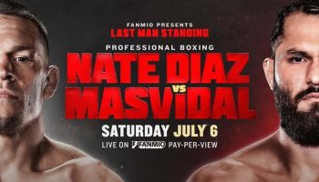 Nate Diaz vs Jorge Masvidal PPV disponível por US$ 49,99 no DAZN