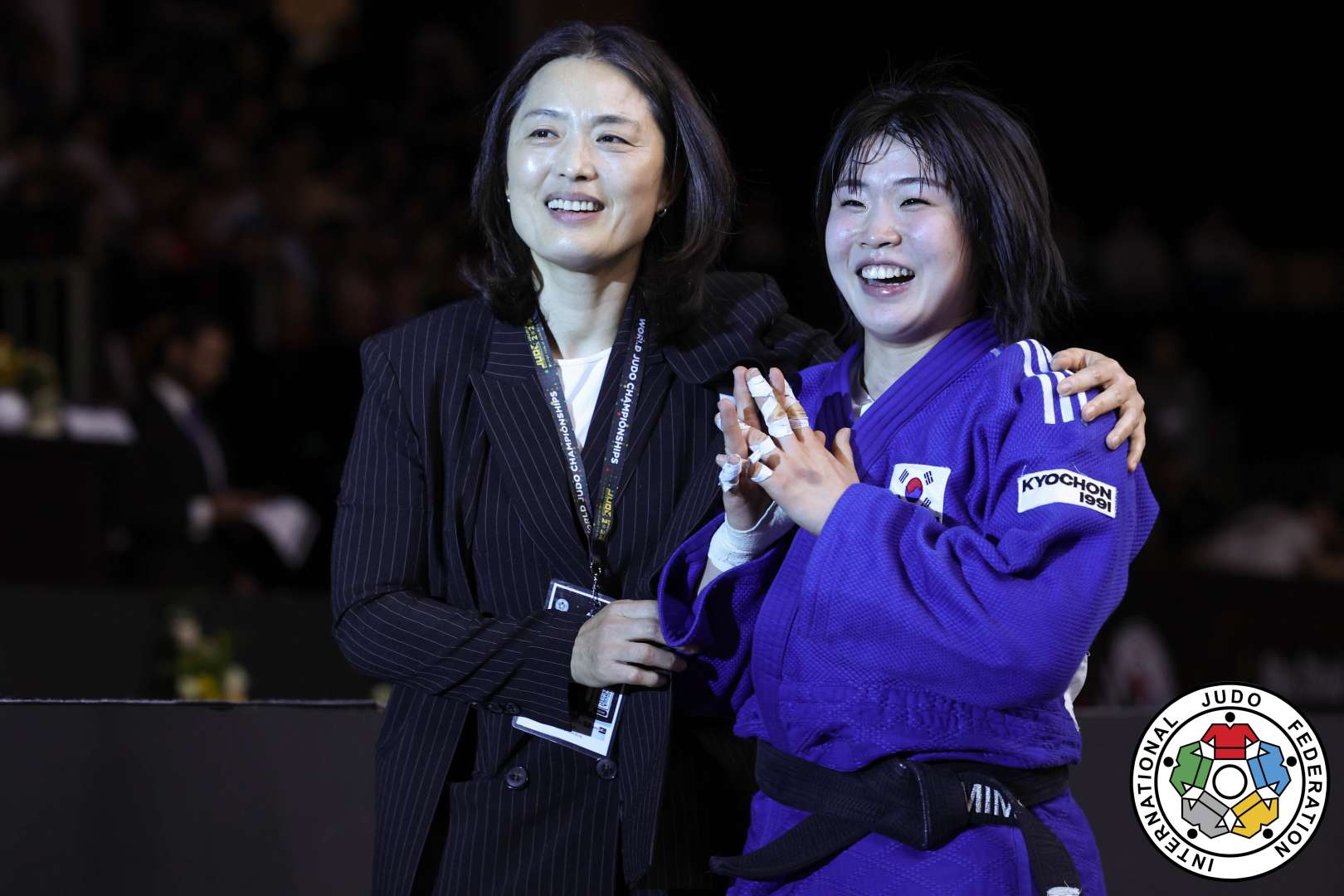 Kim Mi-Jung tem a chance com Huh de dar à Coreia outro campeão olímpico