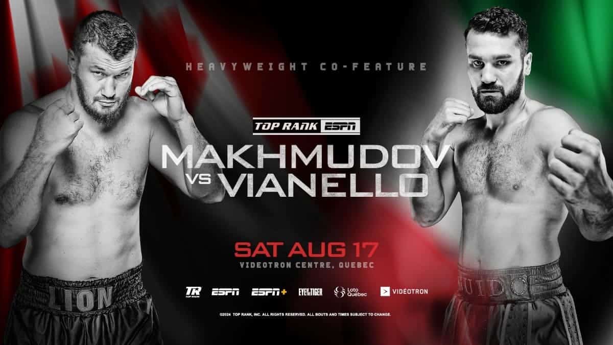 Makhmudov vs Vianello at heavyweight