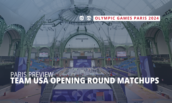 Confrontos da rodada de abertura e horários de combate anunciados para a equipe olímpica de esgrima dos EUA